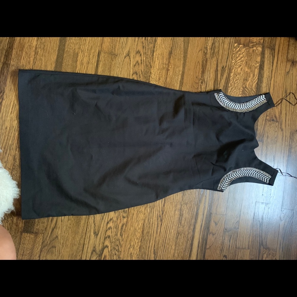 Zara black formal dress